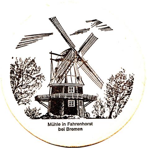 bremen hb-hb haake historische 3b (rund215-m�hle in fahrenhorst)-schwarz)